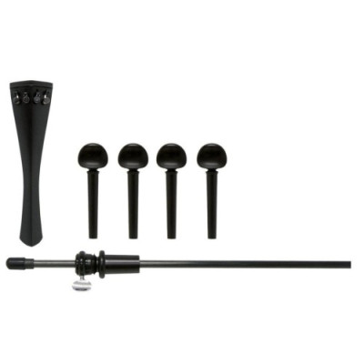 GEWA Violin Outfit Ebony набор фурнитуры для скрипки