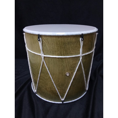 MZ-B14-olK Барабан кавказский 14", лак оливковый, с чехлом, MEZZO