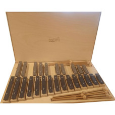 SGBS20 Металлофон разборный (глокеншпиль) сопрано 20 нот, в деревянном кейсе, Sinkopa