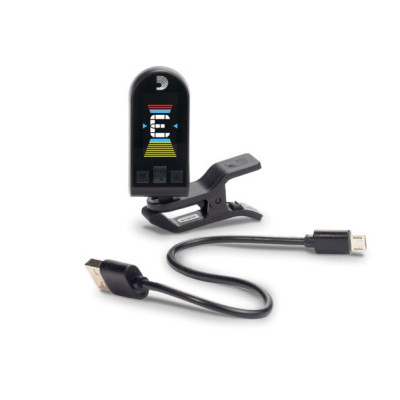 PW-CT-24 Equinox Тюнер на прищепке, хроматический, перезаряжаемый, D'Addario