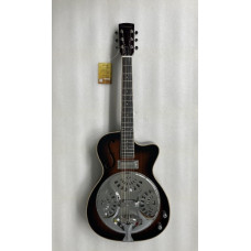 SDG-738CEQ Электро-акустическая гитара с резонатором, санберст, Caraya