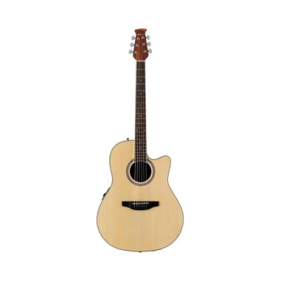 Applause AB24II-4S Balladeer Mid Cutaway Natural Satin гитара электроакустическая, цвет натуральный матовый, производство Китай