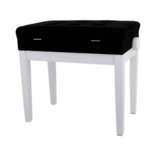 GEWA Piano bench Deluxe Compartment White matt банкетка для пианино