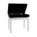 GEWA Piano bench Deluxe Compartment White matt банкетка для пианино