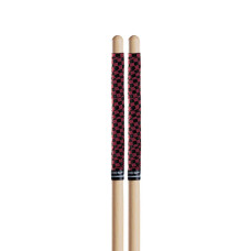 SRCR Stick Rapp Лента для барабанных палочек, черная/красная клетка, D'Addario