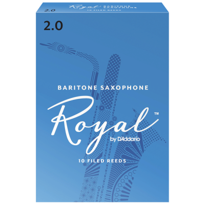 RICO RLB1020 Трости для саксофона баритон, №2.0, серия ROYAL