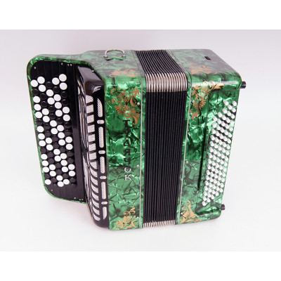 BN-55-BK Баян ученический двухголосный "Тулячок" 77/46х80/41-II, Тульская гармонь