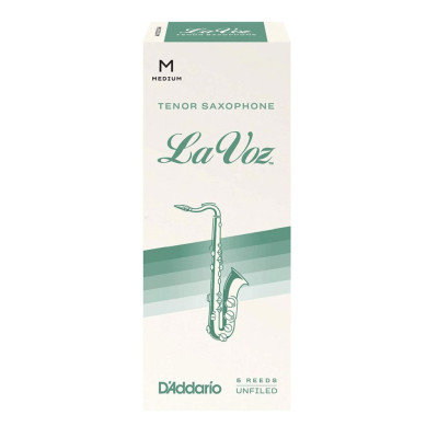 RKC05MD La Voz Трости для саксофона тенор, средние (Medium), 5шт, Rico