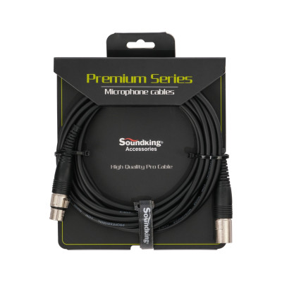 BB110-5M Кабель микрофонный, XLR female/male, 5м, Soundking
