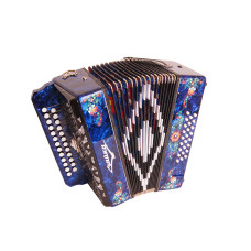 S5XLY-A-BL Гармонь "Чайка 314" 25х25-III-2, синяя, Шуйская гармонь S5XLY-A-BL Гармонь "Чайка 314" 25х25-III-2, синяя, Шуйская гармонь