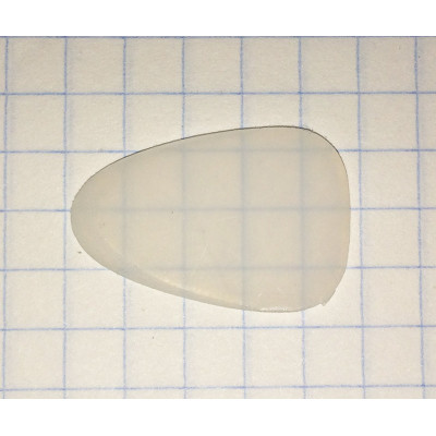 P107 Медиатор капролон для домры малой маленький 1мм, Мозеръ