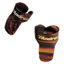 2012AF Коробка медиаторов на палец, 2 размера, 72 штуки,  D`Andrea