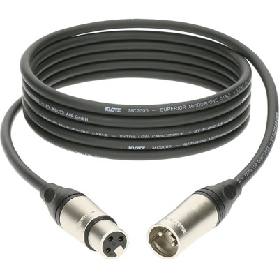 M2K1FM0500 M2 Кабель микрофонный XLR, 5м, Klotz