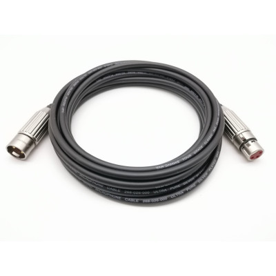 G2-XLR-M-F-0100-0 Кабель микрофонный XLR-M-F, 1м, ZZcable