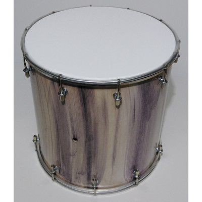 BK-12Ms Барабан кавказский 12", 31х30,3 см, цвет - мрамор светлый, Мастерская Бехтеревых