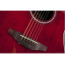 Ovation CS24-RR Celebrity Standard Mid Cutaway Ruby Red электроакустическая гитара с вырезом