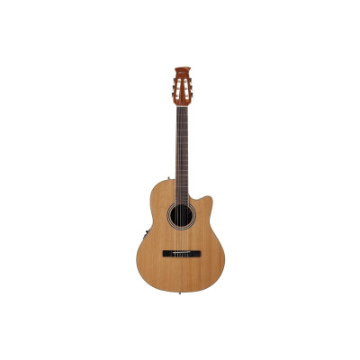 APPLAUSE AB24CII-CED Balladeer Mid Cutaway Nylon Natural Satin электроакустическая гитара