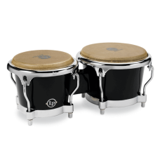 Latin Percussion LP200XF-BK Fiberglass Bongos бонго 7.25"+8.625"