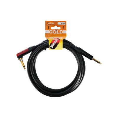 G55-JRS-J-0400-0 Кабель инструментальный, угловой Silent-Jack, 4м, ZZcable