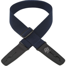 LIS-051-C2-NVYBLU Ремень для гитары с блокировкой, хлопок, тёмно-синий, Lock-It Straps, D'Andrea