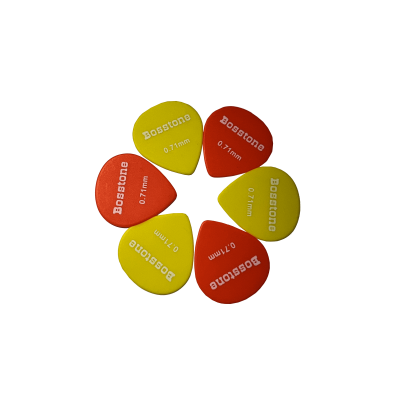 Bosstone GP-D0.71 Медиатор, упаковка 100 шт, материал нейлон, толщина 0.71 (средний)