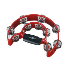 ATB002 Тамбурин "Двойной полукруг", 20 пар бубенцов, Alice