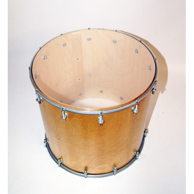BK-14N Барабан кавказский 14", 34х35,6 см, цвет — натуральный (орех), Мастерская Бехтеревых