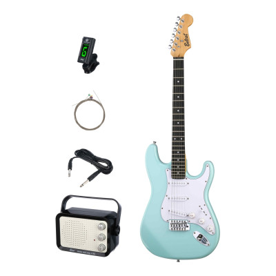BST-KIT-BL Электрогитара с комбоусилителем и аксессуарами, голубая, Belcat