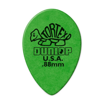 423R.88 Tortex Small Teardrop Медиаторы, 36шт, м/капля, толщина 0.88мм, Dunlop