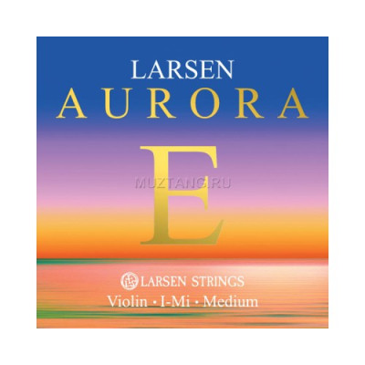 LARSEN Aurora medium струна E (Ми) для скрипки 4/4, среднее натяжение