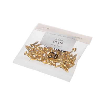 TS-11G Саморез 2,7х13мм, 50шт, золото, Hosco