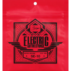 SE-10 Комплект струн для электрогитары, никелированные, 10-46, Smiger