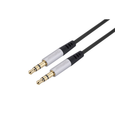 00-00032068 Кабель AUX Jack 3.5мм(m)-Jack 3.5мм(m), 5м, ПВХ, GoPower
