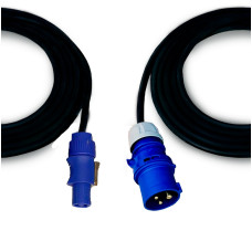 CP-16CP05 Удлинитель силовой 3х2.5 PCE CEE 16-3pin \ powerCON Seetronic 20A, 5м, EDS