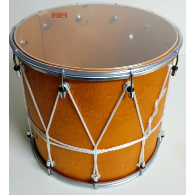 BK-10Nv Барабан кавказский 10" с верёвкой, цвет орех, Мастерская Бехтеревых