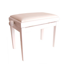 HY-PJ018B-GLOSS-WHITE Банкетка, вельвет, белый/белый, Rin HY-PJ018B-GLOSS-WHITE Банкетка, вельвет, белый/белый, Rin