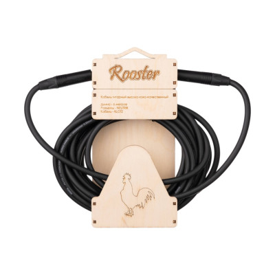 RUS0506 Кабель инструментальный, 6м, прямые коннекторы, Rooster.