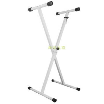 FM-801WH Стойка для клавишных инструментов, Х-образная, белая, Flanger