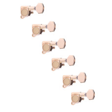 J-07-GD-6L Колки для гитары 6л, золото, Metallor