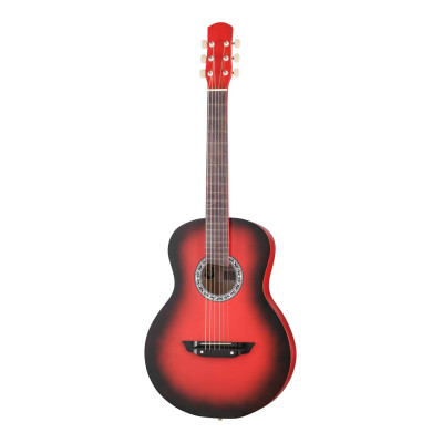 ACD-40A-12-R Акустическая гитара, красный санберст, АККОРД