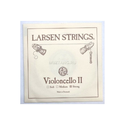 LARSEN Strong 4/4 струна D (Ре) для виолончели