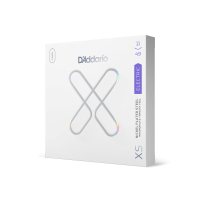 XSE1149-3P XS Nickel Струны для электрогитары, никелированные, 11-49, 3 комплекта, D'Addario