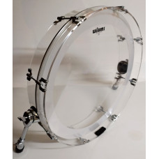 TBBAp-2203-10 Compact Компактный бас-барабан из акрила 22"х3", с чехлом, Мастерская Бехтеревых