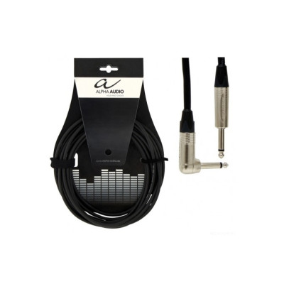 Alpha Audio Peak Line Instrumental Cable Angled 3 м кабель инструментальный
