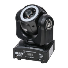 ML60B Моторизированная световая "голова", RGBW, 60+10х0,2Вт, Bi Ray