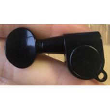 MH-05-BK-6L Колки для гитары 6л, черные, Metallor