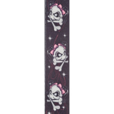 Planet Waves 50LT03 Ремень для гитары, плетеный, серия Lethal Threat™ , Miss Skull