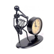 GEWA Sculpture Clock French Horn часы сувенирные валторнист