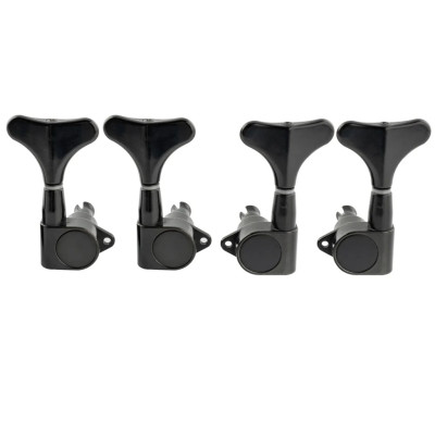 MX1357BK-2MX1358BK-2 Колки для бас-гитары 2+2, черные, Musiclily