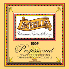 500P Professional Комплект струн для классической гитары, посеребренные, La Bella
